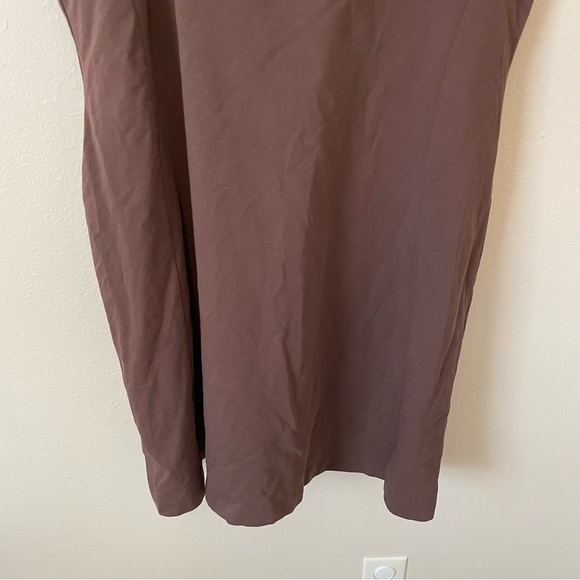 Pact Organic The Studio Athleisure Dress in Brown Carob XXL - Picture 8 of 12